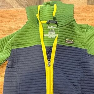 L.L. Bean Two-Tone Green and Navy Jacket